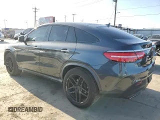 2016 Mercedes-Benz GLE 450 AMG with VIN 4JGED6EBXGA012888, listed as a Copart auction lot 51288915 with 61,779 mi miles and Salvage title. Bid and sale history available at DreamBid. Image 2.