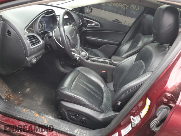 2015 Chrysler 200 C with VIN 1C3CCCCG0FN690248, listed as a Copart auction lot 46929005 with 121,908 mi miles and Salvage Title. Bid and sale history available at carsss.com. Image 7.