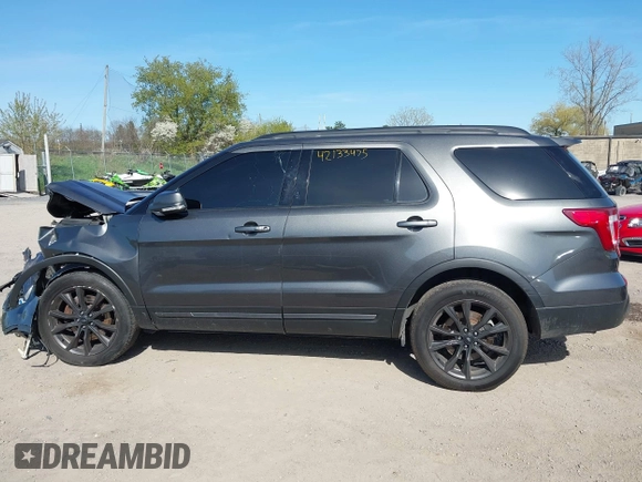 2017 Ford Explorer XLT with VIN 1FM5K8D89HGB29061, listed as a IAAI auction lot 42133475 with 121,086 mi miles and . Bid and sale history available at DreamBid. Image 15.