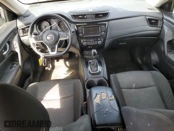 2019 Nissan Rogue SV with VIN JN8AT2MV1KW393590, listed as a Copart auction lot 50365955 with 107,923 mi miles and Salvage Title. Bid and sale history available at carsss.com. Image 8.