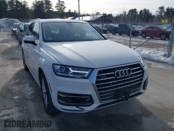 2017 Audi Q7 Premium with VIN WA1AAAF72HD022267, listed as a IAAI auction lot 41505690 with 90,475 mi miles and . Bid and sale history available at DreamBid. Image 12.