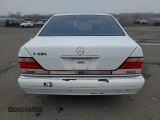 1999 Mercedes-Benz S 320/430/500 with VIN WDBGA33G0XA420334, listed as a Copart auction lot 55602345 with 239,693 mi miles and Clean Title. Bid and sale history available at DreamBid. Image 6.