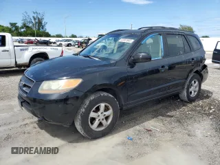 2007 Hyundai Santa Fe GLS with VIN 5NMSG13D67H098339, listed as a Copart auction lot 62461665 with 104,401 mi miles and Salvage title. Bid and sale history available at DreamBid. Image 1.