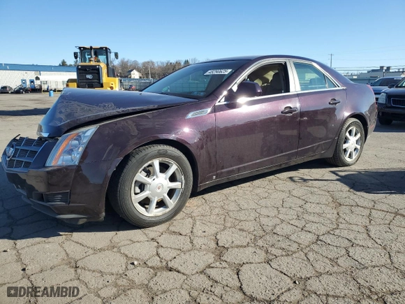 2009 Cadillac CTS AWD w/1SA with VIN 1G6DG577890148541, listed as a Copart auction lot 48290625 with 63,884 mi miles and Salvage Title. Bid and sale history available at carsss.com. Image 1.