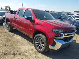 2019 Chevrolet Silverado 1500 LT with VIN 1GCRWCED9KZ358358, listed as a IAAI auction lot 41694896 with 91,321 mi miles and . Bid and sale history available at DreamBid. Image 1.