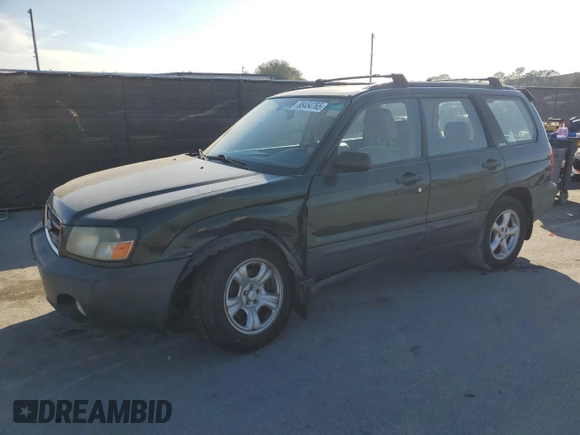 2003 Subaru Forester X with VIN JF1SG63613H710351, listed as a Copart auction lot 88454765 with 132,679 mi miles and Salvage Title. Bid and sale history available at DreamBid. Image 1.