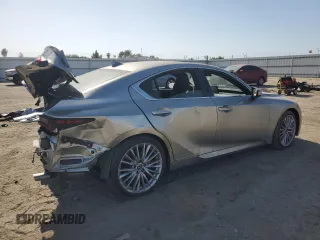 2022 Lexus IS 300 with VIN JTHDA1D28N5122114, listed as a Copart auction lot 59958455 with 32,236 mi miles and Salvage title. Bid and sale history available at DreamBid. Image 3.