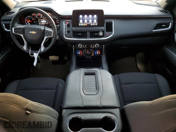 2023 Chevrolet Tahoe LS with VIN 1GNSCMKD4PR505432, listed as a Copart auction lot 81931984 with 9,340 mi miles and Salvage title. Bid and sale history available at DreamBid. Image 8.