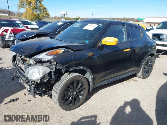 2016 Nissan Juke S with VIN JN8AF5MR4GT609162, listed as a IAAI auction lot 40959612 with 80,143 mi miles. Bid and sale history available at carsss.com. Image 17.