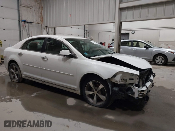 2012 Chevrolet Malibu 1LT with VIN 1G1ZC5EU7CF327741, listed as a IAAI auction lot 40573709 with 145,202 mi miles and . Bid and sale history available at DreamBid. Image 1.