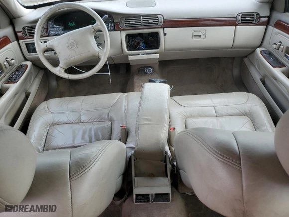 1998 Cadillac DeVille with VIN 1G6KD54Y9WU785357, listed as a Copart auction lot 67131304 with 120,495 mi miles and Salvage Title. Bid and sale history available at carsss.com. Image 8.