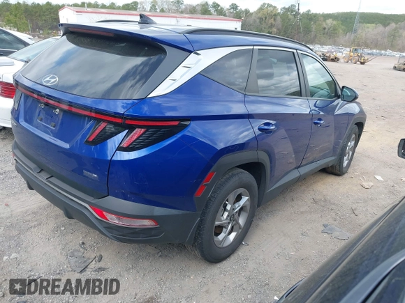 2023 Hyundai Tucson SEL with VIN 5NMJB3AE5PH244408, listed as a IAAI auction lot 41791118 with 48,530 mi miles. Bid and sale history available at carsss.com. Image 4.