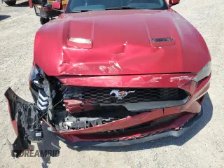 2021 Ford Mustang EcoBoost with VIN 1FA6P8TH7M5150076, listed as a Copart auction lot 59931865 with 27,455 mi miles and Salvage title. Bid and sale history available at DreamBid. Image 11.