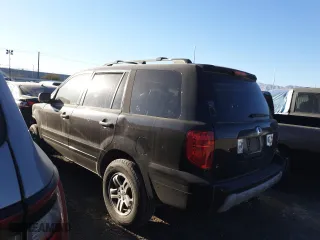 2005 Honda Pilot EX-L with VIN 5FNYF18575B008077, listed as a Copart auction lot 89374965 with 0 mi miles and Salvage Title. Bid and sale history available at carsss.com. Image 2.