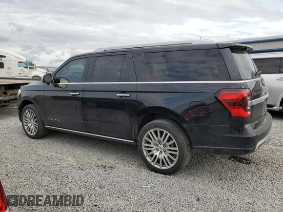 2023 Ford Expedition Max Platinum with VIN 1FMJK1M81PEA39726, listed as a Copart auction lot 55130735 with 53,013 mi miles and Salvage title. Bid and sale history available at DreamBid. Image 2.