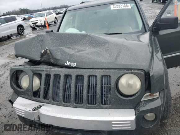 2008 Jeep Patriot Limited with VIN 1J8FT48W68D535039, listed as a Copart auction lot 45323105 with 152,568 mi miles and Salvage Title. Bid and sale history available at DreamBid. Image 12.