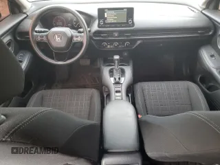 2023 Honda HR-V LX with VIN 3CZRZ2H34PM724332, listed as a Copart auction lot 59351165 with 20,700 mi miles and Salvage title. Bid and sale history available at DreamBid. Image 8.