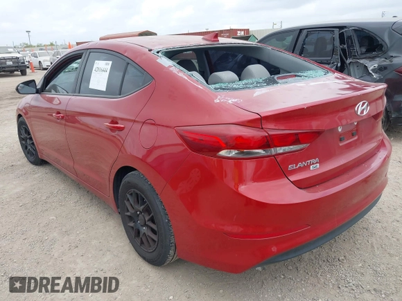 2017 Hyundai Elantra SE z VIN 5NPD74LF8HH209490, wystawiony jako IAAI lot #42016444 z przebiegiem 80 923 mil mil oraz . Historia ofert i sprzedaży dostępna na DreamBid. Obrazek 3.