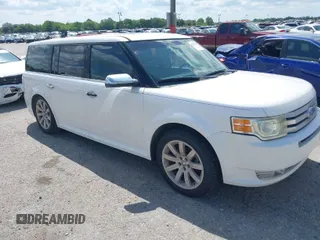 2009 Ford Flex Limited with VIN 2FMDK53C49BA12299, listed as a IAAI auction lot 41987516 with 201,665 mi miles. Bid and sale history available at carsss.com. Image 1.