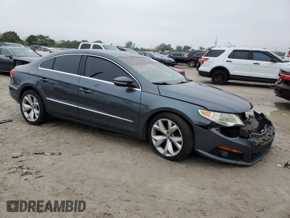 2012 Volkswagen CC Lux Limited with VIN WVWHN7AN3CE529280, listed as a Copart auction lot 41783765 with 306,411 mi miles and Salvage Title. Bid and sale history available at carsss.com. Image 4.