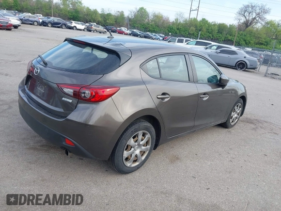 2014 Mazda 3 i Sport with VIN JM1BM1K7XE1213729, listed as a IAAI auction lot 42098411 with 378,589 mi miles. Bid and sale history available at carsss.com. Image 4.