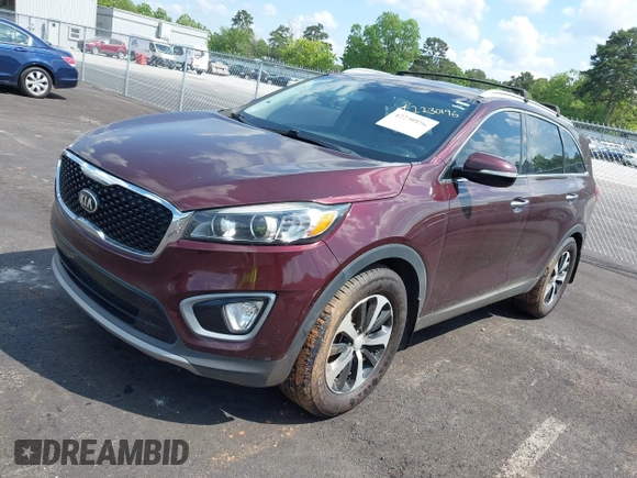 2017 Kia Sorento EX with VIN 5XYPH4A53HG287333, listed as a IAAI auction lot 42230196 with 253,625 mi miles and . Bid and sale history available at carsss.com. Image 2.