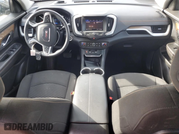 2020 GMC Terrain SLE with VIN 3GKALTEV6LL108989, listed as a Copart auction lot 53298785 with 44,085 mi miles and Salvage Title. Bid and sale history available at DreamBid. Image 8.