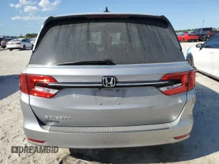2024 Honda Odyssey EX-L z VIN 5FNRL6H68RB016827, wystawiony jako Copart lot #48412675 z przebiegiem 24 369 mil mil oraz Szkody całkowita. Historia ofert i sprzedaży dostępna na DreamBid. Obrazek 6.