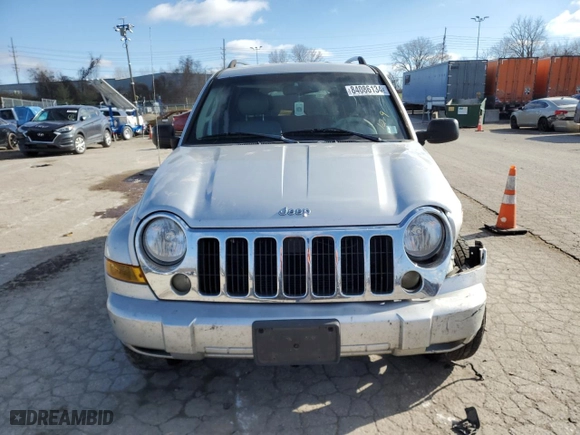 2006 Jeep Liberty Limited with VIN 1J4GL58K16W238741, listed as a Copart auction lot 84086134 with 202,671 mi miles and Salvage Title. Bid and sale history available at carsss.com. Image 5.