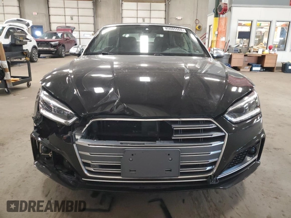 2018 Audi S5 Prestige z VIN WAU24GF50JN013082, wystawiony jako Copart lot #85085504 z przebiegiem 55 261 mil mil oraz Szkoda całkowita • Salvage title. Historia ofert i sprzedaży dostępna na DreamBid. Obrazek 5.