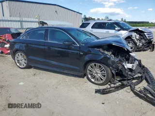 2017 Audi A3 Sedan Premium Plus with VIN WAUGUGFF4H1041189, listed as a Copart auction lot 70679594 with Not Provided miles and Salvage Title. Bid and sale history available at carsss.com. Image 4.