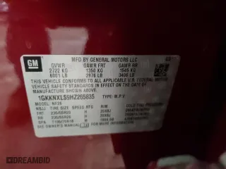 2017 GMC Acadia Denali with VIN 1GKKNXLS9HZ265835, listed as a Copart auction lot 41785125 with 90,981 mi miles and Salvage Title. Bid and sale history available at carsss.com. Image 15.