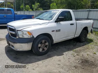 2018 Ram 1500 Express z VIN 3C6JR6AT6JG250644, wystawiony jako Copart lot #60257375 z przebiegiem 255 129 mil mil oraz Czysty tytuł • Clean title. Historia ofert i sprzedaży dostępna na DreamBid. Obrazek 1.