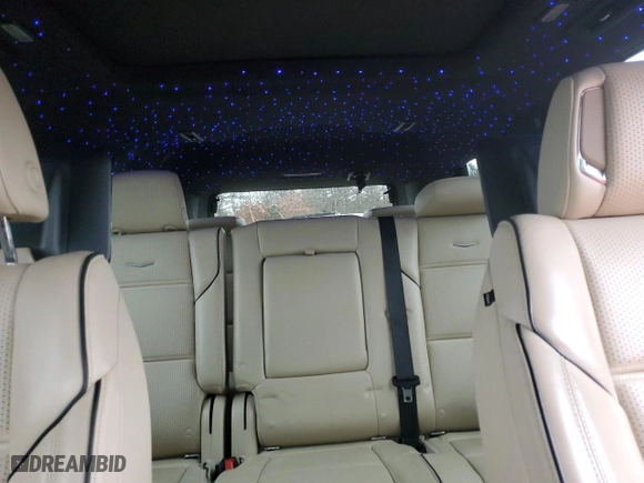 2021 Cadillac Escalade Premium Luxury with VIN 1GYS4BKL9MR437832, listed as a Copart auction lot 72862564 with 54,082 mi miles and Clean Title. Bid and sale history available at carsss.com. Image 10.