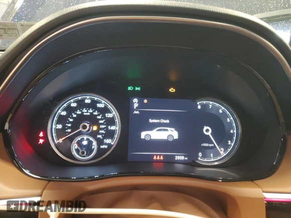 2025 Genesis GV70 2.5T with VIN 5NMMADTB5SH029029, listed as a Copart auction lot 56674305 with 2,959 mi miles and Salvage title. Bid and sale history available at DreamBid. Image 9.