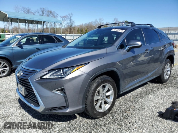 2019 Lexus RX with VIN 2T2BZMCA3KC173008, listed as a Copart auction lot 49402675 with 43,254 mi miles and Salvage Title. Bid and sale history available at carsss.com. Image 1.