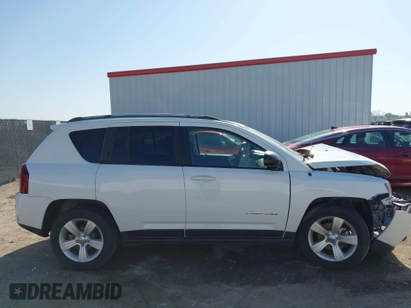 2017 Jeep Compass Sport with VIN 1C4NJCBA5HD123887, listed as a IAAI auction lot 41996849 with 145,477 mi miles and . Bid and sale history available at DreamBid. Image 14.