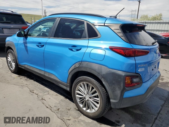 2020 Hyundai Kona SEL with VIN KM8K2CAA7LU514853, listed as a Copart auction lot 53077785 with 68,977 mi miles and Salvage Title. Bid and sale history available at DreamBid. Image 2.