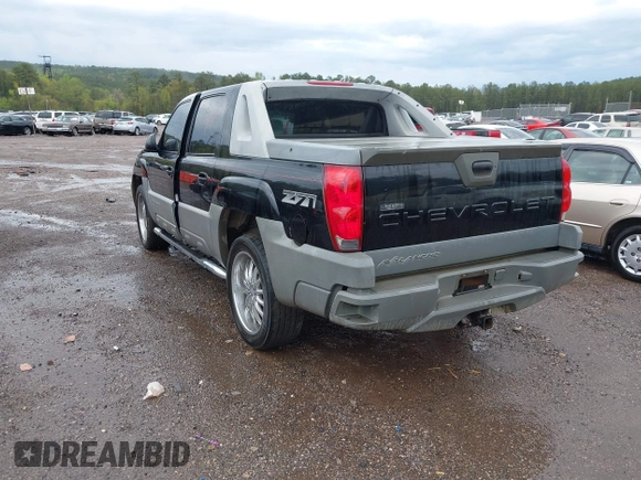 2002 Chevrolet Avalanche z VIN 3GNEK13T22G315559, wystawiony jako IAAI lot #41884458 z przebiegiem 332 266 mil mil oraz . Historia ofert i sprzedaży dostępna na DreamBid. Obrazek 3.