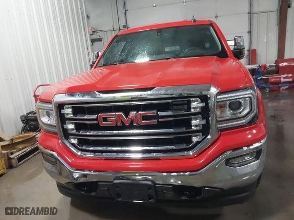 2018 GMC Sierra 1500 SLT with VIN 3GTU2NEJ1JG439957, listed as a IAAI auction lot 41465370 with 57,035 mi miles. Bid and sale history available at carsss.com. Image 13.