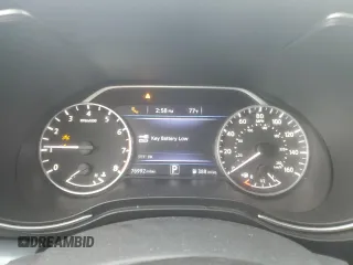2020 Nissan Maxima SR z VIN 1N4AA6EV4LC369882, wystawiony jako Copart lot #60254215 z przebiegiem 76 992 mil mil oraz Szkoda całkowita • Salvage title. Historia ofert i sprzedaży dostępna na DreamBid. Obrazek 9.