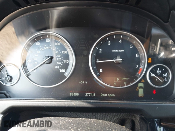 2018 BMW X5 xDrive35i with VIN 5UXKR0C51J0X92651, listed as a IAAI auction lot 41724974 with 83,496 mi miles. Bid and sale history available at carsss.com. Image 7.
