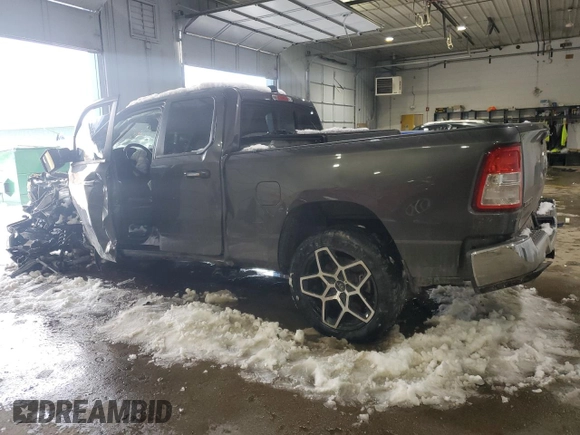 2020 Ram 1500 Big Horn with VIN 1C6RREBT3LN346561, listed as a Copart auction lot 42909805 with Not provided miles and Salvage title. Bid and sale history available at DreamBid. Image 2.