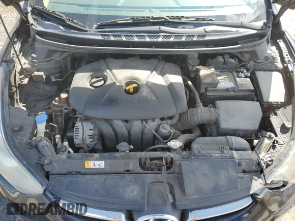 2013 Hyundai Elantra Limited z VIN 5NPDH4AE8DH415992, wystawiony jako Copart lot #52939315 z przebiegiem 151 554 mil mil oraz Szkoda całkowita • Salvage title. Historia ofert i sprzedaży dostępna na DreamBid. Obrazek 11.