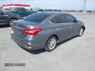 2018 Nissan Sentra SV with VIN 3N1AB7AP0JL627243, listed as a IAAI auction lot 41822674 with 144,841 mi miles and . Bid and sale history available at carsss.com. Image 4.