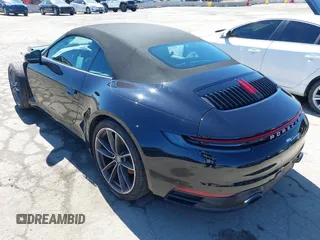 2022 Porsche 911 Carrera with VIN WP0CA2A95NS237100, listed as a IAAI auction lot 41754273 with 11,791 mi miles. Bid and sale history available at carsss.com. Image 3.
