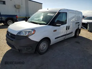 2018 Ram ProMaster City Cargo Van Tradesman with VIN ZFBERFABXJ6K91106, listed as a Copart auction lot 49126055 with 153,224 mi miles and Salvage Title. Bid and sale history available at carsss.com. Image 1.