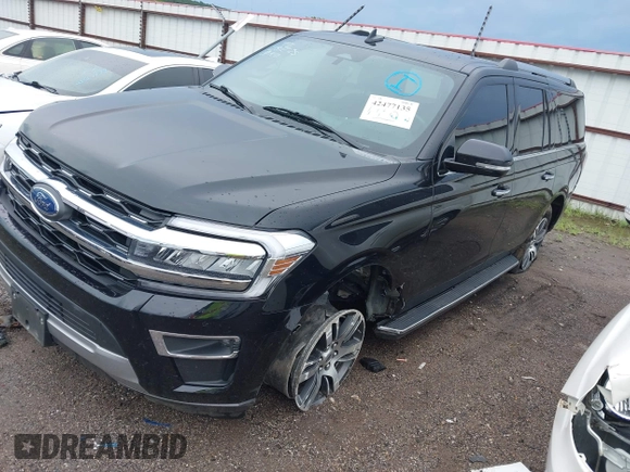 2023 Ford Expedition Max Limited с VIN 1FMJK1K82PEA59258, выставлен на аукционе IAAI как лот 42477135 с пробегом 11 миль миль и . История ставок и продаж доступна на DreamBid. Изображение 19.