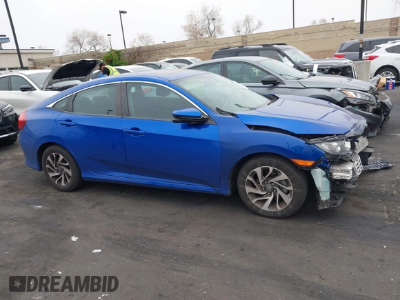 2017 Honda Civic Sedan EX with VIN 2HGFC2F72HH535812, listed as a IAAI auction lot 41894793 with 124,594 mi miles. Bid and sale history available at carsss.com. Image 14.