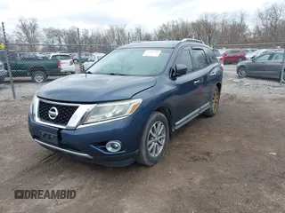 2015 Nissan Pathfinder SL with VIN 5N1AR2MN5FC622513, listed as a IAAI auction lot 41953545 with 183,339 mi miles and . Bid and sale history available at DreamBid. Image 17.